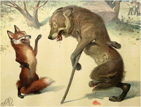 Louis Moe, 1905 Ræven og ulven 10845 