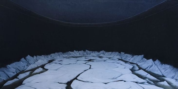Christopher Rådlund, Eismeer, 2010 (private collection)